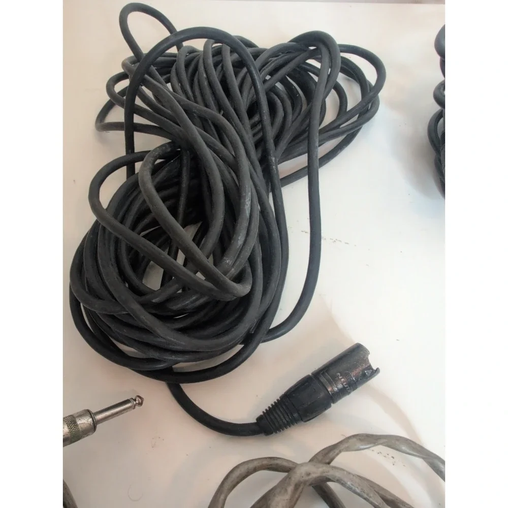Mixed Lot Of 11 Band Cables Microphone Speaker Neutrix Live Wire Yongshen Belden